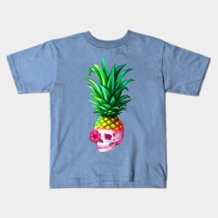 Pineapple Skull Kids T-Shirt